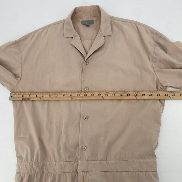COS Small Beige Oversized Playsuit Romper Minimalist Quiet Luxury Old Money - Picture 14 of 16